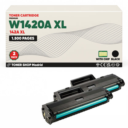 BDink Tóner Compatible HP 142A XL Negro W1420A (NO HP+)