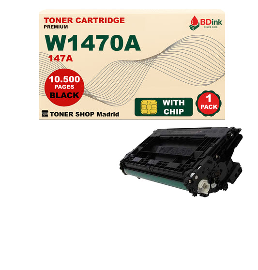 BDink Tóner Compatible HP 147A Negro W1470A