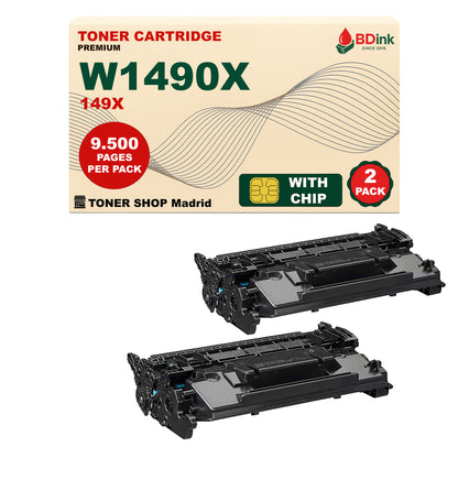 BDink Tóner Compatible HP 149X Negro W1490X (Alta Capacidad)