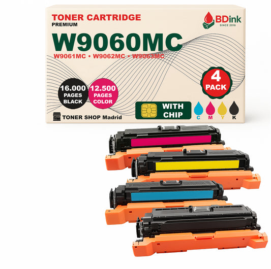 BDink Tóner Compatible HP W9060 (Pack 4 CMYK)