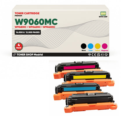 BDink Tóner Compatible HP W9060 (Pack 4 CMYK)