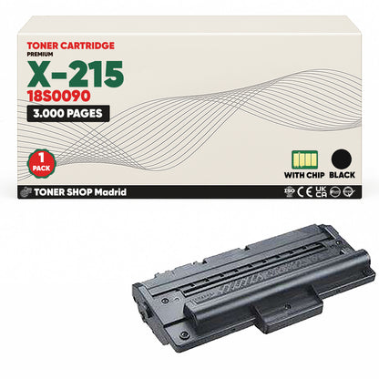 BDink Cartucho Tóner Compatible Lexmark X215 Negro